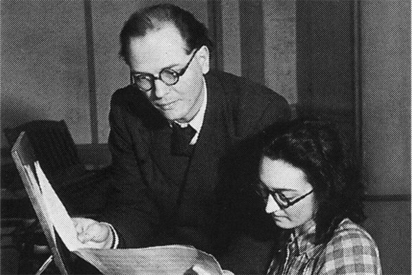 Olivier Messiaen und Yvonne Loriod, 1944